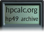 hpcalc.org - HP 49/50 Archive